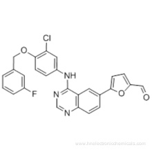 5-[4-((3-Chloro-4-((3-fluorobenzyl)oxy)phenyl)amino)quinazolin-6-yl]-2-furaldehyde CAS 231278-84-5